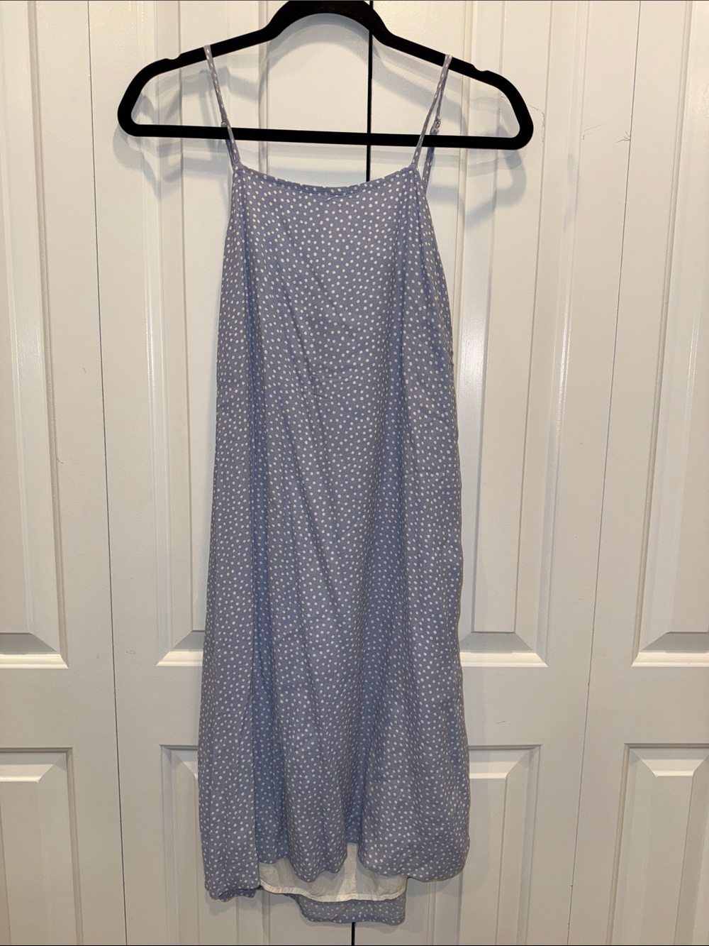 Thread & Supply‎ Light Blue Polka Dot Dress